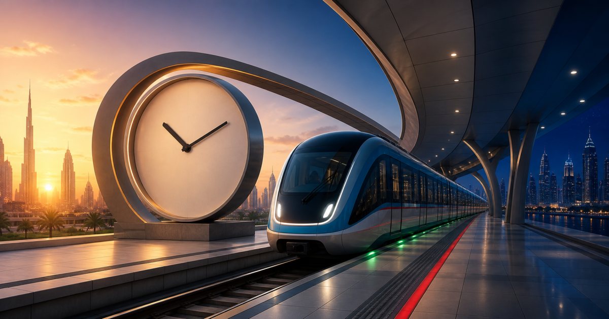 Metrorail Red Line Map Dubai Metro Timings: Opening Hours & First/Last Trains